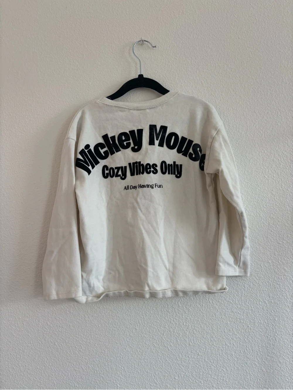 ZARA Mickey Mouse top size 6